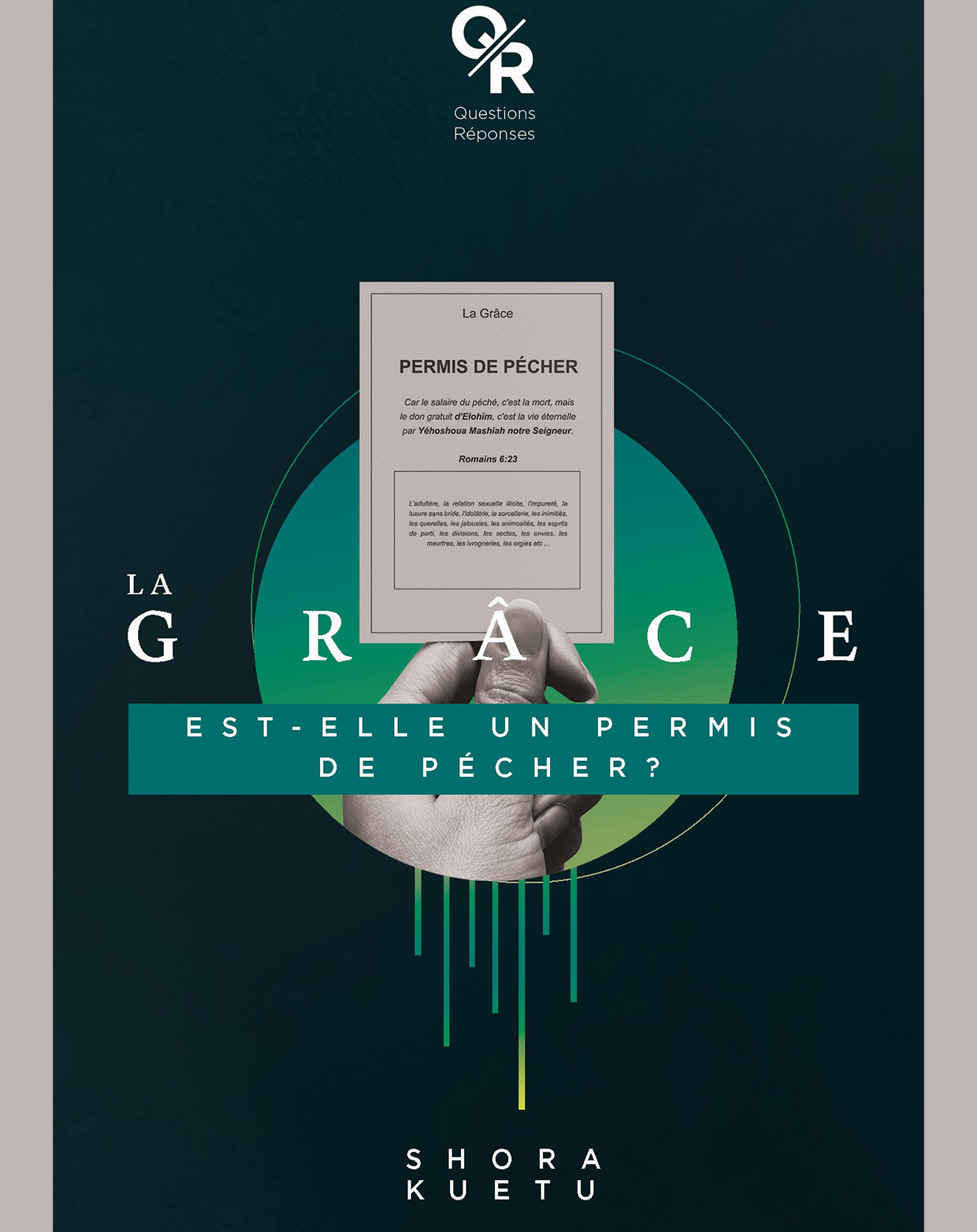 Cover of book: La Grâce est-elle un permis de pécher ?