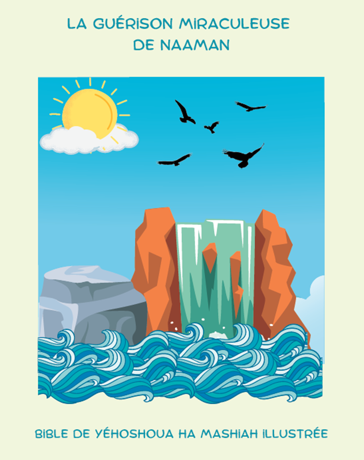 Cover of book: La guérison miraculeuse de Naaman